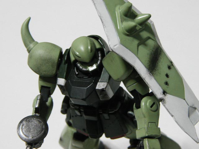 ザクウォーリアの製作（ガンダム,プラモデル）