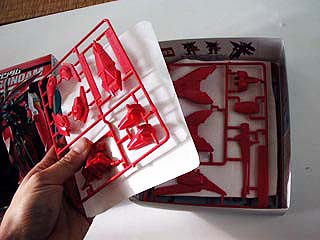 1/144イージスガンダムの製作,プラモデル