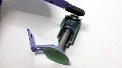 旧キット　1/550　アッザム(ガンダム　プラモデル)