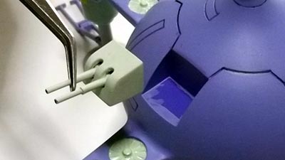 旧キット　1/550　アッザム(ガンダム　プラモデル)
