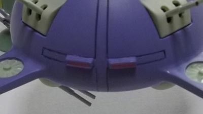 旧キット　1/550　アッザム(ガンダム　プラモデル)