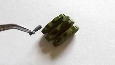 旧キット　1/550　アッザム(ガンダム　プラモデル)