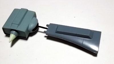 1/550　プラモデル　ブラウブロ（ガンダム）