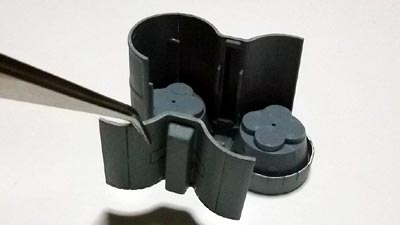 1/550　プラモデル　ブラウブロ（ガンダム）