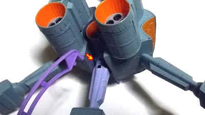 1/550　プラモデル　ブラウブロ（ガンダム）