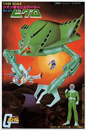 1/550ビグロ　プラモデル,ガンダム