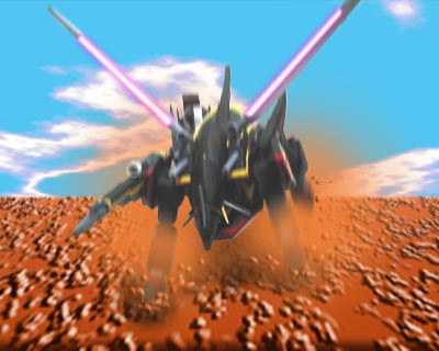 HGガイアガンダムの製作(プラモデル)