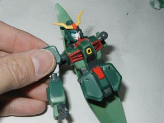 カオスガンダムの製作(プラモデル)