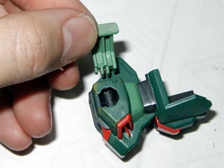 カオスガンダムの製作(プラモデル)
