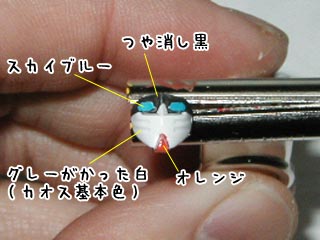 カオスガンダムの製作(プラモデル)