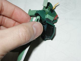 カオスガンダムの製作(プラモデル)
