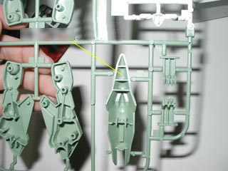 カオスガンダムの製作(プラモデル)