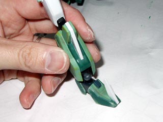 カオスガンダムの製作(プラモデル)