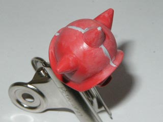 FGシャア専用ザクの製作（プラモデル,ガンダム）