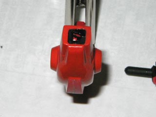 FGシャア専用ザクの製作（プラモデル,ガンダム）