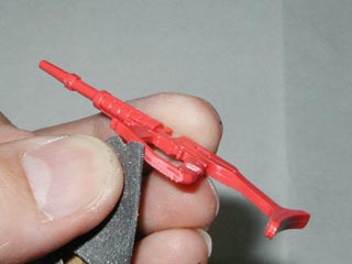 FGシャア専用ザクの製作（プラモデル,ガンダム）