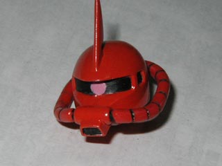 FGシャア専用ザクの製作（プラモデル,ガンダム）