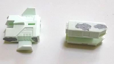 1/144コアブースター,プラモデル