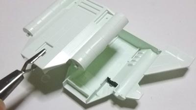 1/144コアブースター,プラモデル