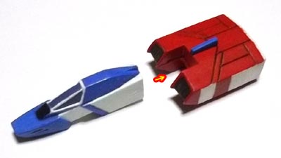 1/144コアブースター,プラモデル