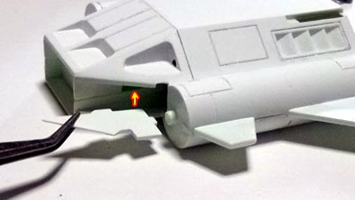 1/144コアブースター,プラモデル