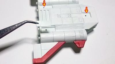 1/144コアブースター,プラモデル