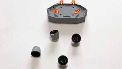 1/144コアブースター,プラモデル