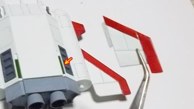 1/144コアブースター,プラモデル