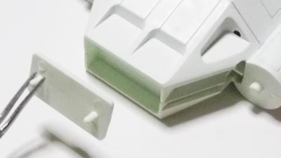 1/144コアブースター,プラモデル