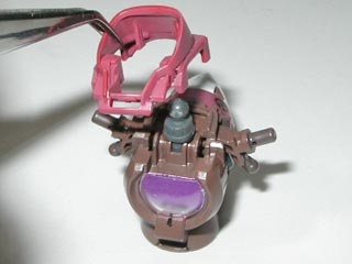 ガンダム00 HG ジンクス3の製作(プラモデル)