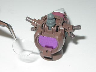 ガンダム00 HG ジンクス3の製作(プラモデル)