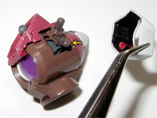 ガンダム00 HG ジンクス3の製作(プラモデル)