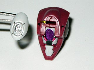 ガンダム00 HG ジンクス3の製作(プラモデル)