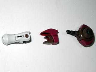 ガンダム00 HG ジンクス3の製作(プラモデル)