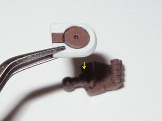 ガンダム00 HG ジンクス3の製作(プラモデル)