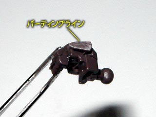 ガンダム00 HG ジンクス3の製作(プラモデル)