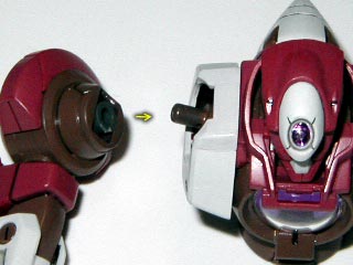 ガンダム00 HG ジンクス3の製作(プラモデル)