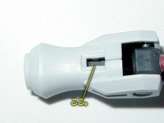 ガンダム00 HG ジンクス3の製作(プラモデル)