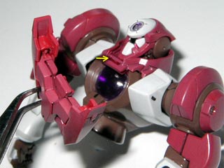 ガンダム00 HG ジンクス3の製作(プラモデル)