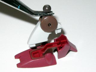 ガンダム00 HG ジンクス3の製作(プラモデル)