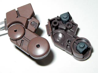 ガンダム00 HG ジンクス3の製作(プラモデル)