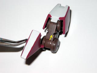 ガンダム00 HG ジンクス3の製作(プラモデル)