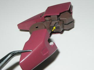 ガンダム00 HG ジンクス3の製作(プラモデル)