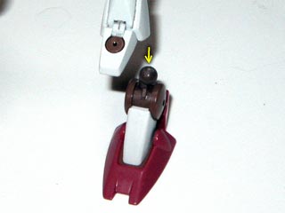 ガンダム00 HG ジンクス3の製作(プラモデル)
