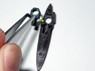 ガンダム00 HG ジンクス3の製作(プラモデル)