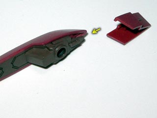 ガンダム00 HG ジンクス3の製作(プラモデル)