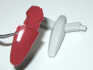 ガンダム00 HG ジンクス3の製作(プラモデル)