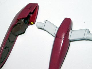 ガンダム00 HG ジンクス3の製作(プラモデル)