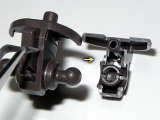 ガンダム00 HG ジンクス3の製作(プラモデル)