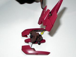ガンダム00 HG ジンクス3の製作(プラモデル)